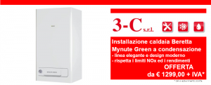 Offerta installazione caldaia Beretta condensazione Mynute