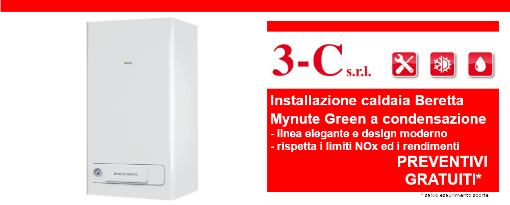 Offerta installazione caldaia a condensazione Beretta Mynute Offerta installazione caldaia a condensazione Beretta Mynute
