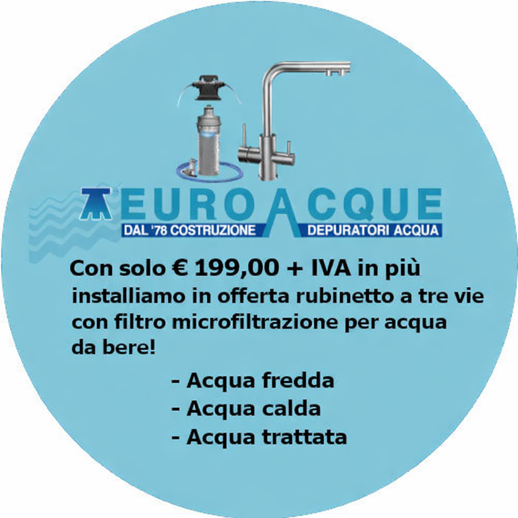 Offerta rubinetto tre vie