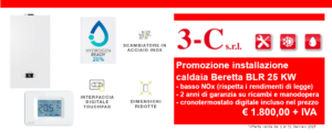 Promozione installazione caldaia Beretta BLR 25 KW