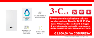 Promozione installazione caldaia Beretta BLR 25 KW