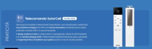 Novità 2025: Telecomando Solare Samsung