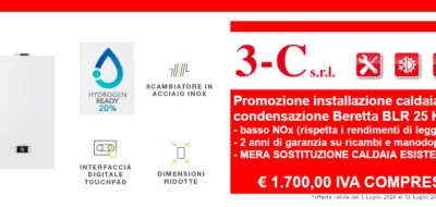 Promozione installazione caldaia Beretta BLR 25 KW